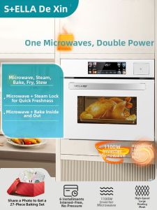 Microwave Steam Roast Fry Multi-function Oven