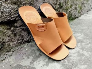 Fenotti sandal kulit pria full alasnya