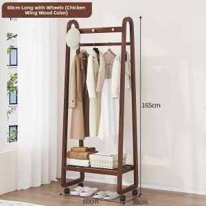 TIJU | Luxurious Movable Clothes Rack