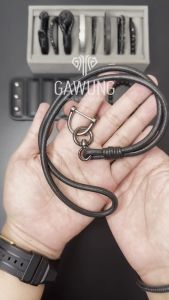 Gantungan Kunci Mobil Motor Rumah Motif Black Premium ECVIMOT