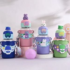 600ML Baby Cute Tumbler Straw Cup: A Perfect Hydration Companion