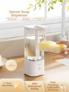 Dehub | Automatic Induction Kitchen Soap Dispenser Wall Mounted