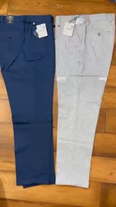 Quần âu ATR00609 Aristino dáng carrot fit trẻ trung họa tiết kẻ chìm