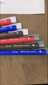 Faber-Castell RX Gel Pen Original Gel Ink Pen 0.5mm 0.7mm Smooth & Fast Dry for Exam School Office