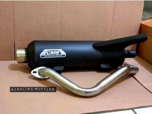 Knalpot standar racing TZM CMS beat deluxe fi carbu mio smile m3  sporty vario 125 scoopy soul gt fino
