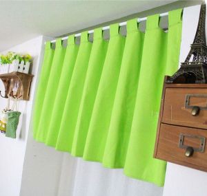 Rèm Cửa Vải Đơn Giản Màu Trơn Rèm Ngăn Cách Phòng Bếp Rèm Tủ Phòng Tắm Rèm Thử Đồ Rèm Treo Bằng Vải