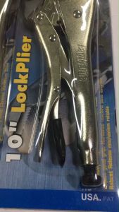 คีมล็อค ปากตรง ขนาด 10" Eagle One ของแท้ 100% คีม คีมล็อกเหล็ก จับหัวน็อตได้ดี จับชิ้นงาน