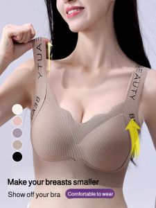 Anti-gravity anti-sagging bras for big breasts/Fixed cup puberty development vest bras/Teenage bras