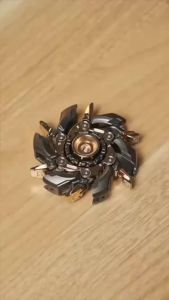 EDC Fidget Sliders Fidget Toys Stress Relief For Adults Magnetic Metal Irritable Mood Buster Open Armor Spinning TopFidget Toys