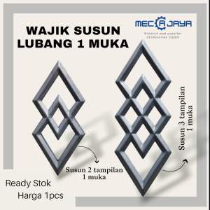 Ornamen pagar Wajik susun 3 muka 1 // ornament pintu pagar besi