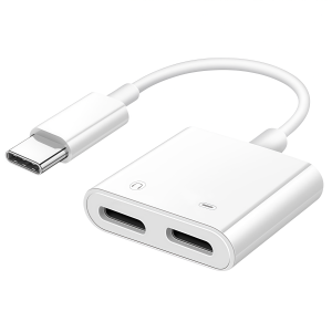 2in1 Audio Adapter USB C to 3.5 mm Jack Type-C/Dual Type C Jack Charging Aux Cable For Samsung Xiaomi Wired Earphones Connector