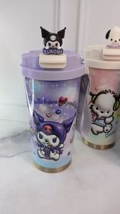 TUMBLER MUG STAINLESS SUS 304 600ml /TUMBLER KARAKTER SANRIO KUROMI MY MELODY CINNAMOROLL POCCACHO