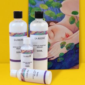 น้ำยาผสมสีอะคริลิค น้ำยาผสมสีอะคริลิคชนิดเพิ่มความนุ่ม น้ำยาผสมสีอะคริลิคเพิ่มความเงางาม น้ำยาเคลือบสีอะคริลิคสำหรับงานเพ้นท์สีน้ำมัน