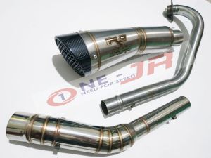 Knalpot racing r9 vixion new old gsx 150 r verza bison mx king r15 old cb / cbr 150 satria fu sonic supra gtr model h2