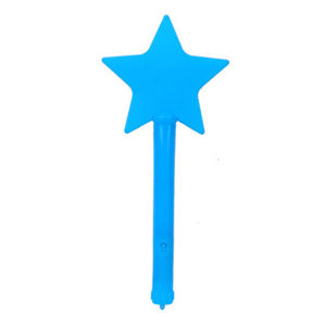 FlashingBlinkyLights Pink Super Star Princess LED Light Up Magic Wand for Kid Portable Lightweight Glow Sticks Party Light Stick
