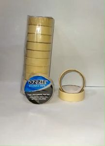 (Termurah) Isolasi Kertas dan Isolasi Hitam / Lakban Kertas Solasi listrik Harga Per Slop isi 10pcs