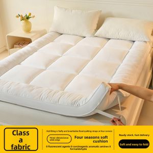 Soft Mattress Tatami Pad Single Bed Dormitory Student Home Bedroom 1.2 Quilt Bedding Base 180x200 Modern Simple Style Polyester Fiber