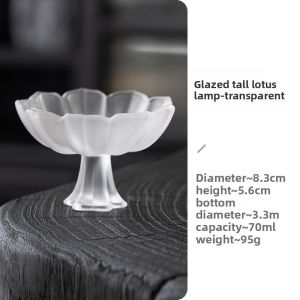 YOGEHOME | Luxury Aesthetic High Footed Glass Scented Wine Cup for Children