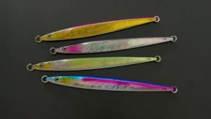TEASER J74 Iron Plate Lure Luminous Laser Lead Fish Nanyou Sea Fishing Slow Shaking Iron Plate 160g 210g 260g