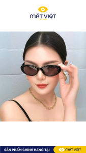 Kính Mát Nữ AMO AMO52428 Kính Mát Mắt Mèo Kính Mát Nhựa Acetate Mắt Kính Mắt Việt