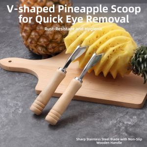 Pineapple Peeler and Eye Remover Tool