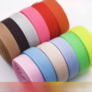 Strong Adhesive Shoes Velcro Sticky Banner Color Velcro Self Adhesive Tape Velcro with Magic Strap Sticky Strip