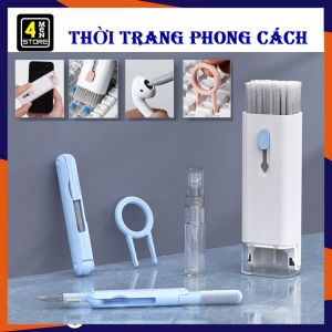 Bút Vệ Sinh Tai Nghe Điện Thoại Đa Năng 7 in 1 - Bộ Dụng Cụ Vệ Sinh Laptop - Máy tính - Bàn Phím 7 Trong 1