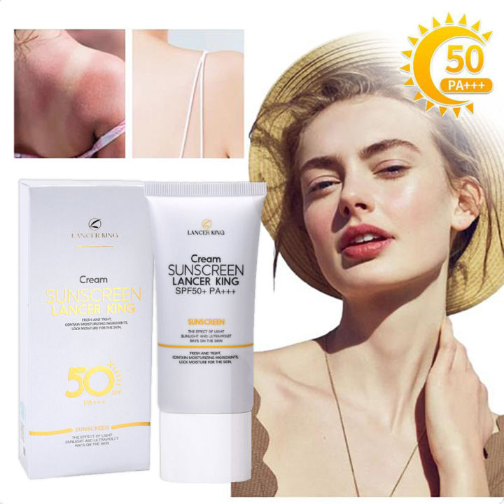 Dorisna Facial Body Sunscreen Cream Sun Cream Sunblock Skin Protective ...