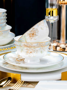 YICHEN | Jingdezhen Home Luxury Bone Porcelain Tableware