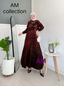 Gamis Rayon kancing Hendmode