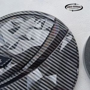 Tank Cover Veloz 2022 Cover Tutup Tangki Bensin Mobil All New Veloz 2022 - 2024 Glossy Carbon