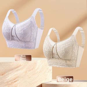 QIANLINGMEI | Plus Size Comfort Lace Minimizer Bra
