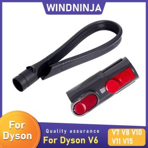 Flexible Extension Crevice Attachment for Dyson V6 V7 V8 V10 V11 V15 Vacuum Cleaner With Quick Release Converter Adapter Tool