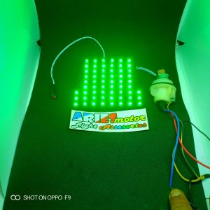 STOPLAMP  LED RUNNING MIO SPORTY - SMILE ( HIJAU ) wajib DC