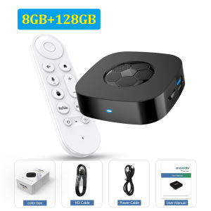 2025 New T1 Ultra Smart TV Box Android16 Rockchip RK3518 8G128GB Dual-Band WiFi 6 Bluetooth5.2 Google Voice Remote Media player