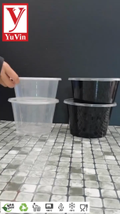 Felton Microwave Round Container With Lid/RT300R/RT750R/RT1000R/BRT750R/BRT1000R Bekas Makanan Tapau