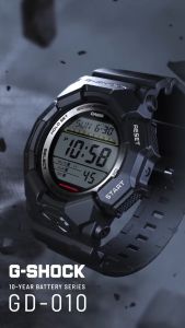 [READY INSTANT] Jam Tangan Pria G-Shock GD-010-1A1DR Original Digital Black