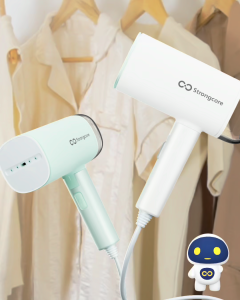 Strongcore BRISK 1200W 30s Ready Handheld Garment Steamer - Foldable for Travel Detachable Tank