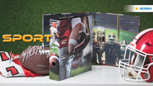 HERMA A4 Ring Arch File American Football 20109