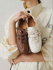 Belle | Soft Internal Heel Increase Womens Ballet Derby Shoes Leather