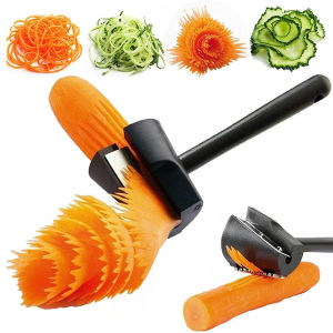 Creative Spiral Vegetable Cutter Potato Carrot Flower Curler Slicer Peeler Cutter