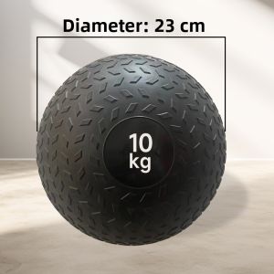 Heavy Duty Slam Ball Fitness Training Sand Ball 10/20kg Solid Rubber Fitness Ball for Men Stress Relief Exercise Equipment
