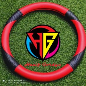 Sarung Stir Mobil Fortuner Cover Pelindung Setir Aksesoris Steering Mobil Minibus