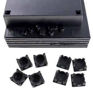 8pcs/lot Rubber Pad for PS2 3W 5W 30000 50000 Rubber Feet Pad Game Player Button Screw Cap Anti Slip Silicone Cover Replacement