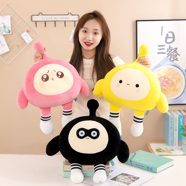 Fast shipping 50cm Hot Cartoon Eggy Party Plush Doll Game Egg Hero Toy  Stuffed Toys for Kids Girls Friend Birthday Gifts