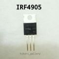 IRF4905 IRF 4905 P-Channel Mosfet Transistor 74A 55V 3pin/kaki TO-220AB FET 4905 IRF. 