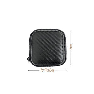 Car Terminal Removal Hard Case Portable Storage Bag Car Repair Tool Kit  Storage Carbon Fiber Pattern with Zipper Bag
