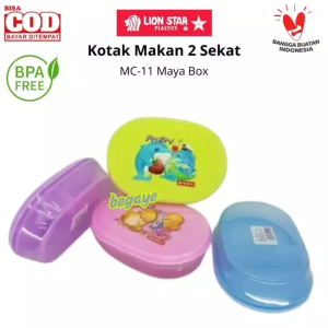 Lion Star Kotak Makan 2 Sekat MC-11 Maya Box