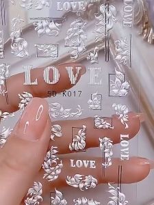 5D สติ๊กเกอร์แต่งเล็บ พร้อมส่งในไทย - รูปแบบหลัก ความดันแสง และเพียงพอในการ์ตูนน่ารัก