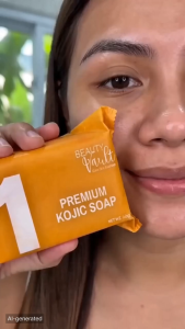 10 Pcs Beauty Vault Kojic Soap 135g Sabon Pampaputi Exfoliating Moisturizing Face Body Wash Moisturizer Kojic Glycerin Acne Pimples Pores Pekas Melasma Peklat Scar Blemishes Wrinkles Dark Spots Hydrating Rejuvenating Beauty Glass Skin Care For Men & Women
